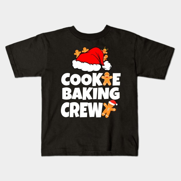 Cookie Baking Crew Kids T-Shirt by Work Memes